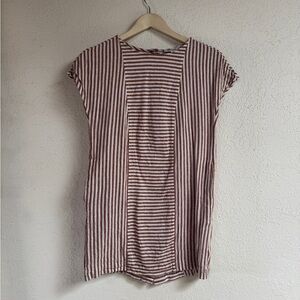 Madewell Daphne Striped Linen Dress